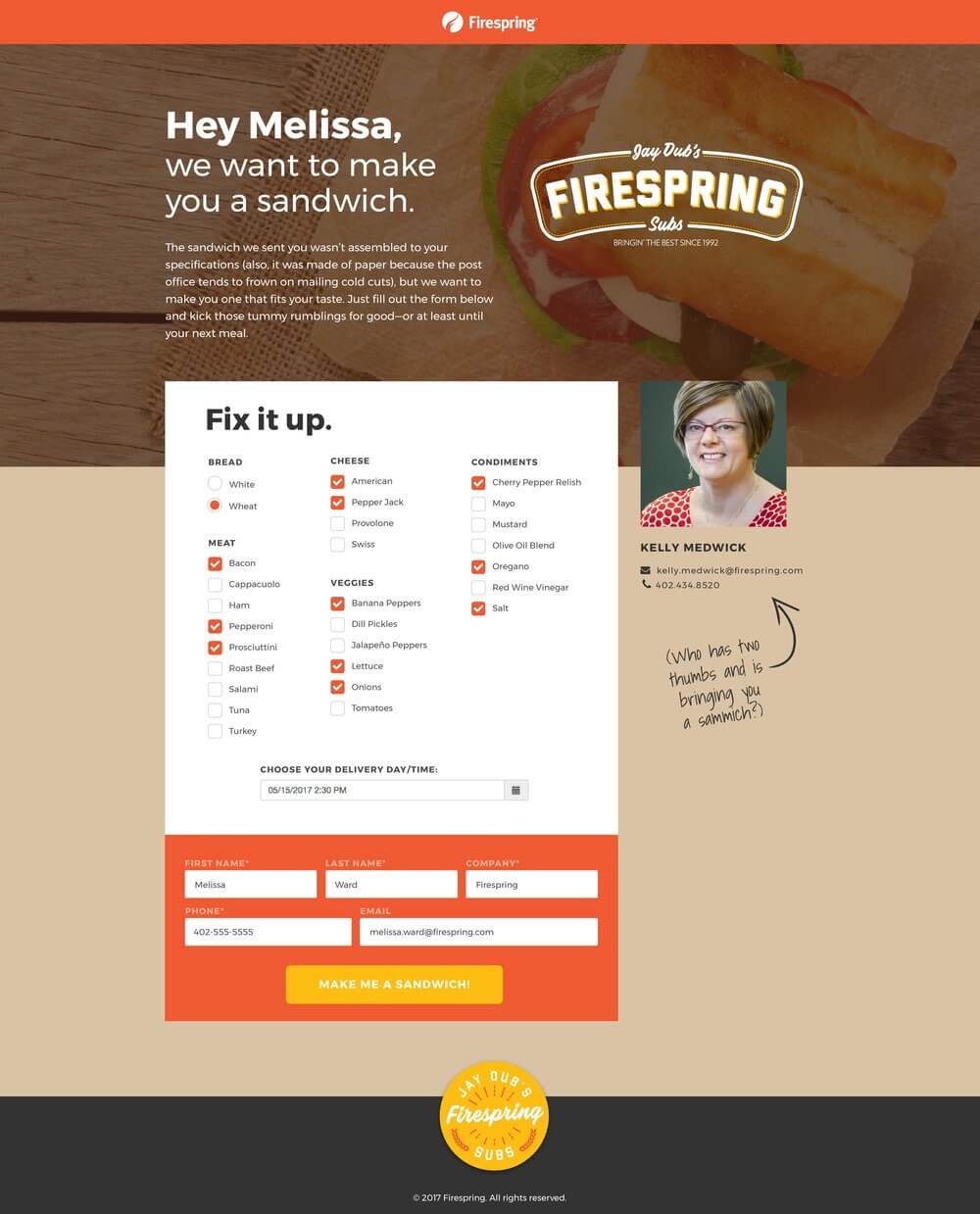 Sandwich Campaign 1